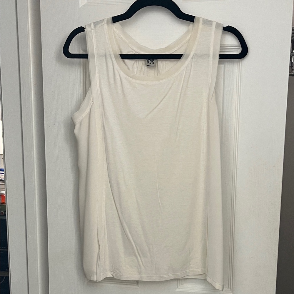 Ann Taylor Cream Tank Top